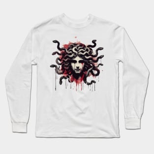 Medusa Head Long Sleeve T-Shirt